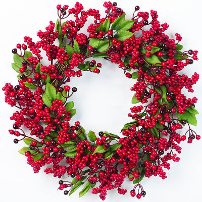 Guirnalda Navideña con Frutos de Espino Chino - Adorno para Árbol de Navidad - Image 14