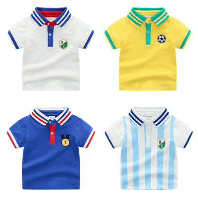Polo Infantil de Manga Corta con Solapa Clásica - Image 12