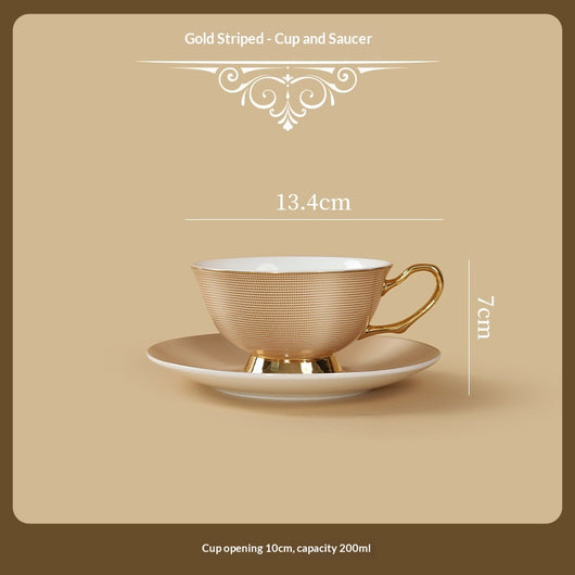Juego de Taza y Plato de Cerámica Premium con Diseño Impreso - Image 12