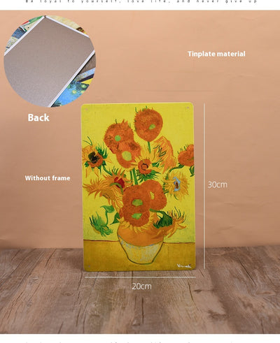 Cuadro Decorativo Flores Retro para Jardín, Balcón y Pared - Image 16
