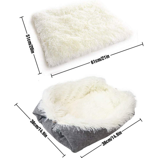 Cama Térmica Multifunción para Mascotas - Nido Autocalefactable Doble Capa Lavable - Image 2