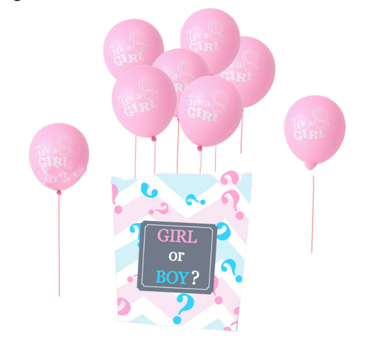 Caja de Globos Temática para Bienvenida de Bebé y Cumpleaños - Image 7