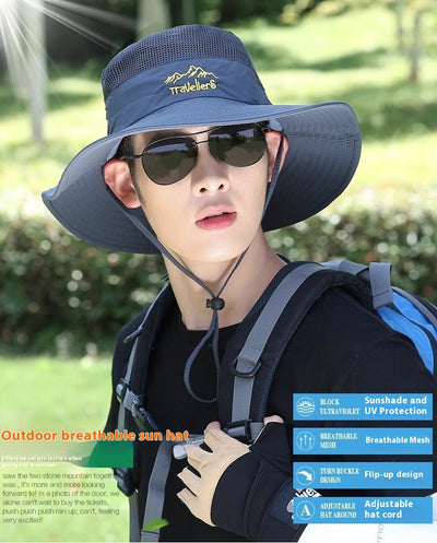 Gorro Bucket Protección UV para Hombre - Ideal para Viajes y Actividades al Aire Libre - Image 15