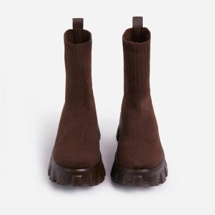 Botas Cortas de Punto Gruesas Talla Grande - Estilo Viral - Image 10