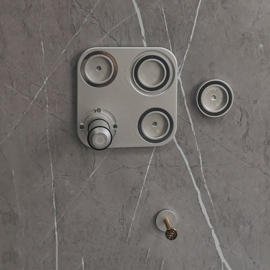 Organizador de Baño sin Perforaciones para Secador y Accesorios