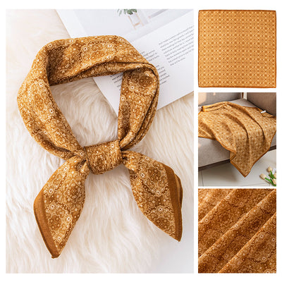 Pañuelo de Seda Emulada 70cm - Accesorio de Moda Versátil - Image 7