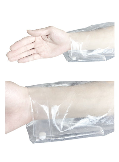 Impermeable Transparente Grueso con Patrón de Lichi - Image 10