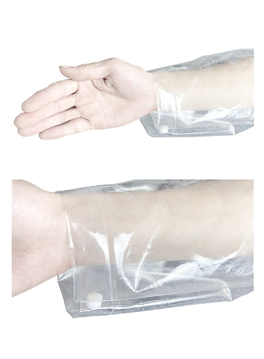 Impermeable Transparente Grueso con Patrón de Lichi - Image 10