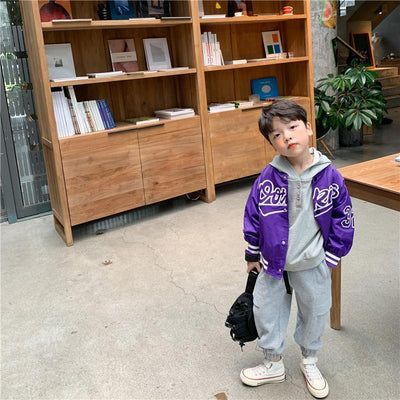 Chaqueta Infantil Estilo Coreano - Abrigo Primavera Otoño Niño - Image 10