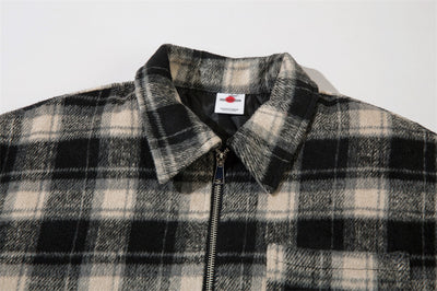 Abrigo Acolchado de Cuadros para Hombre - Image 13