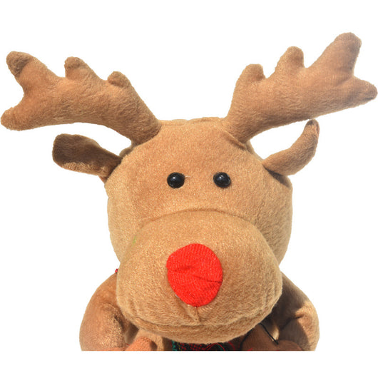 Reno Navideño Bailarín Eléctrico de Peluche con Música - Image 10