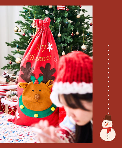 Bolsas de Regalo Navideñas Grandes del Papá Noel para Sorpresas de Nochebuena - Image 13