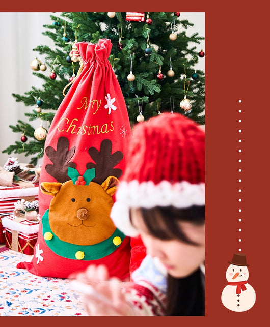 Bolsas de Regalo Navideñas Grandes del Papá Noel para Sorpresas de Nochebuena - Image 13