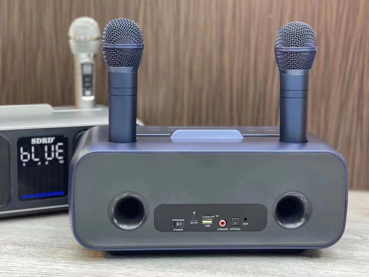 Parlante Bluetooth de Escritorio SD318 con Micrófono Inalámbrico Dual - Image 15