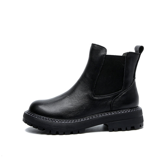 Botas Martin de Cuero Genuino Estilo Británico para Mujer - Image 3