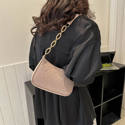 Bolso de Hombro Minimalista con Cadena Axilar - Image 13
