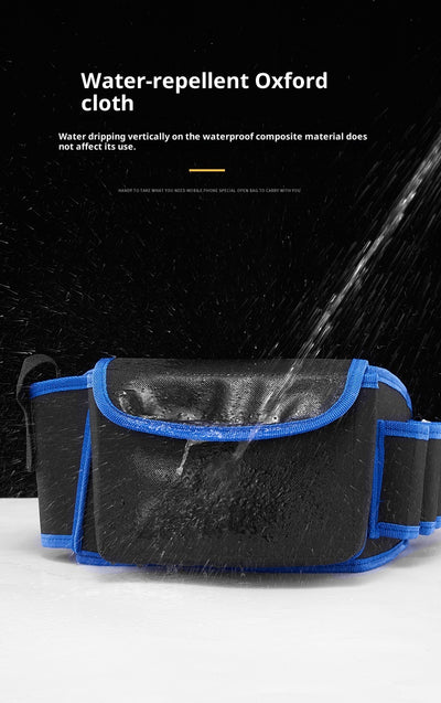 Cinturón de Trabajo Multifuncional con Bolsa de Herramientas - Tela Oxford Resistente para Alturas - Image 21