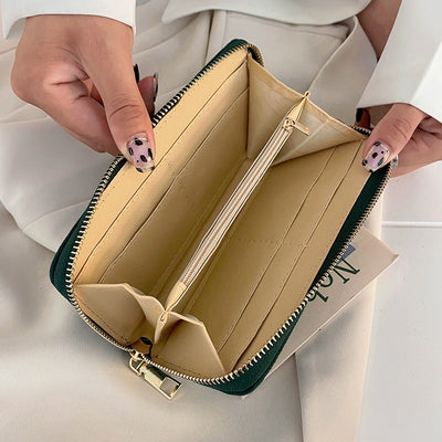 Billetera Canvas Plegable Doble para Estudiantes - Diseño Minimalista - Image 11