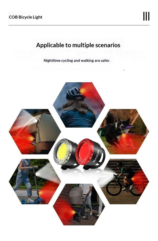 Juego de Luces LED para Bicicleta con Carga USB - Image 14