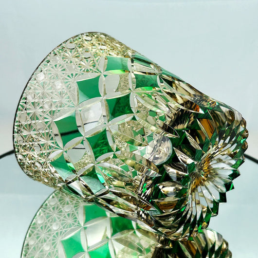 Vaso de Fluorita Verde Jianghu Corte Mejorado - Image 13