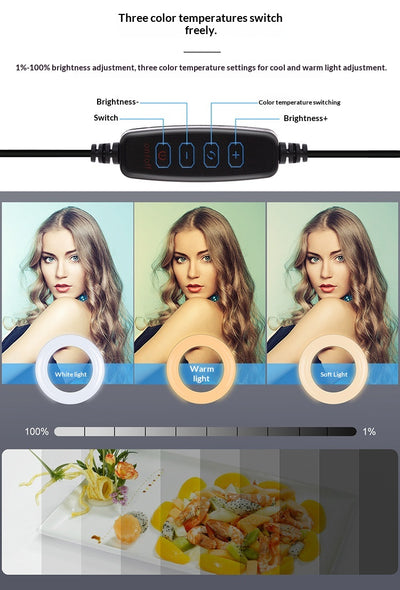 Lámpara de Escritorio LED 26cm con Pinza Ajustable - Image 11