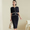 Vestido Reductor Manga Corta New Temperament para Mujer