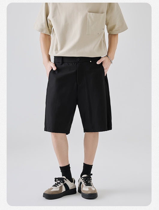 Shorts Casuales de Lyocell para Hombre - Comodidad de Verano Premium - Image 9