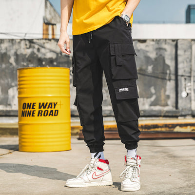 Pantalones Holgados Cómodos Estilo Coreano para Hombre - Image 8