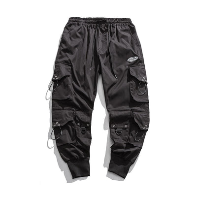 Pantalones Holgados Hip Hop para Hombre - Estilo Paratrooper - Image 9