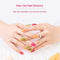 Pegatinas de Uñas en Gel Semipermanente 3D - Impermeables y Duraderas