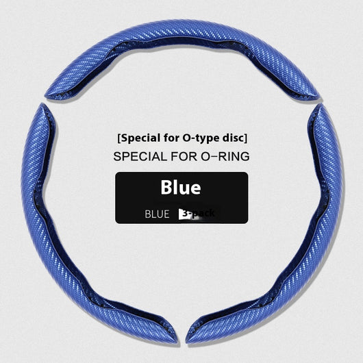 Funda para Volante de Gamuza Absorbente con Patrón Fibra de Carbono - Image 13