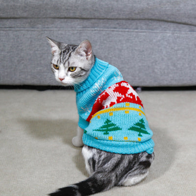Suéter Navideño para Perros y Gatos con Cuello Alto - Image 2