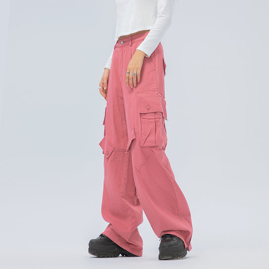Pantalón Overol Ancho Estilo Otoño para Hombre - Image 2