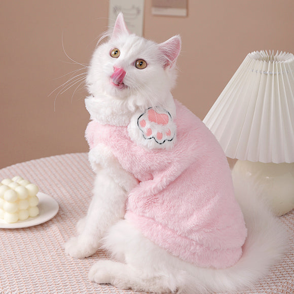 Chaleco Térmico para Gatos sin Mangas - Abrigo Protector Antidesgarres