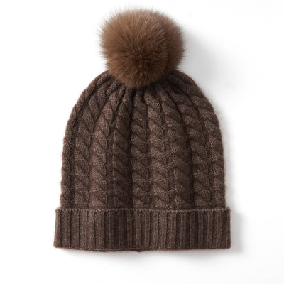 Gorro de Cachemira Suave para Otoño e Invierno - Image 6