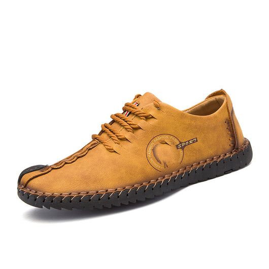 Zapatos Casuales de Cuero para Hombre - Suela Suave y Transpirable - Image 8