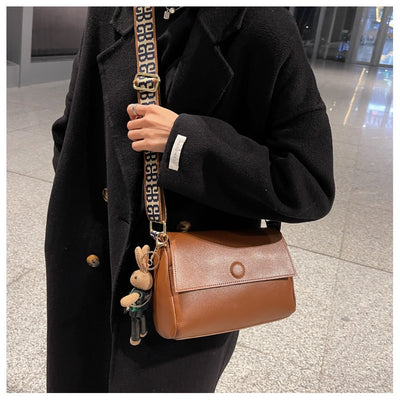 Bolso Bandolera Cuadrado Mini Retro Otoño-Invierno con Correa Ancha - Image 20