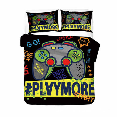 Juego de Cama con Estampado Digital de Controles de Videojuegos - Image 8