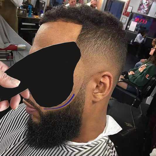 Tablero de Optimización de Diseño para Barbería con Pistola de Tinta