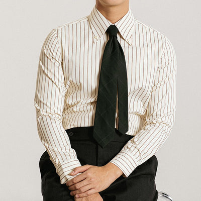Camisa Retro Japonesa Hombre Otoño Manga Larga - Image 4