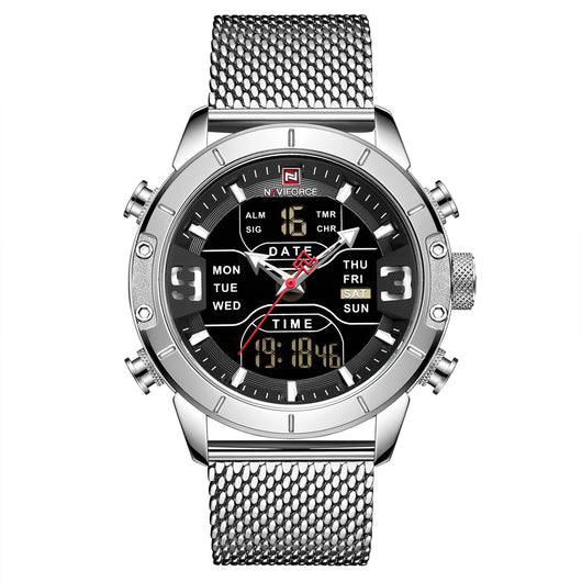 Reloj Deportivo Inteligente Dual con Pantalla Doble Resistente al Agua - Image 2