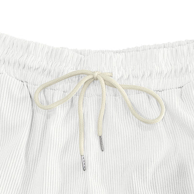 Shorts Holgados de Lino para Hombre - Corte Recto y Cierre de Cordones - Image 28