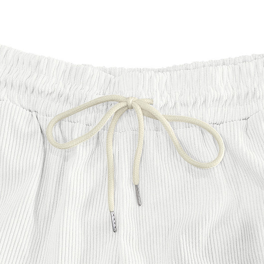 Shorts Holgados de Lino para Hombre - Corte Recto y Cierre de Cordones - Image 28