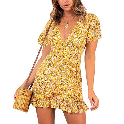 Falda Estampada con Costura Elegante Cintura Media Vestido Ejecutivo - Image 12