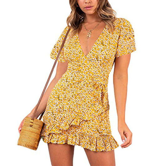 Falda Estampada con Costura Elegante Cintura Media Vestido Ejecutivo - Image 12