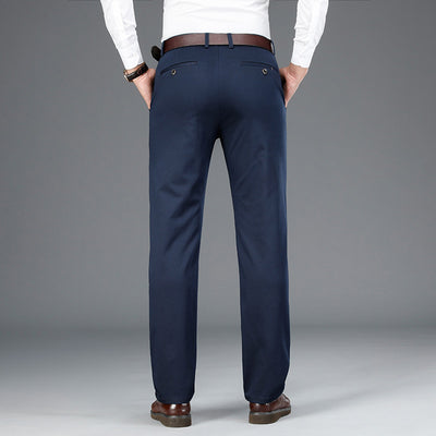 Pantalones Rectos Cómodos para Hombre Maduro - Image 7