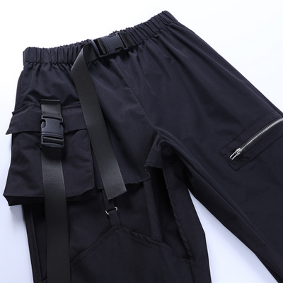 Overol Deshilachado con Cutouts para Mujer - Estilo Europeo y Americano - Image 8