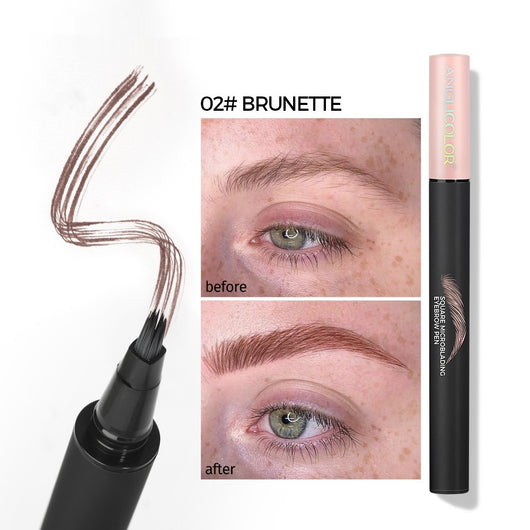 Lápiz de Cejas Multifork Líquido Resistente al Agua y Sudor - Image 4