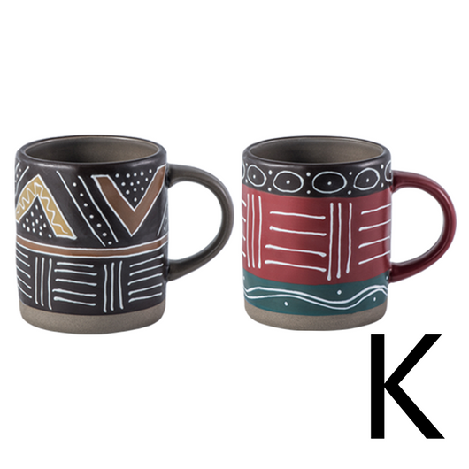 Taza de Café Artesanal Retro con Tapa - Image 12