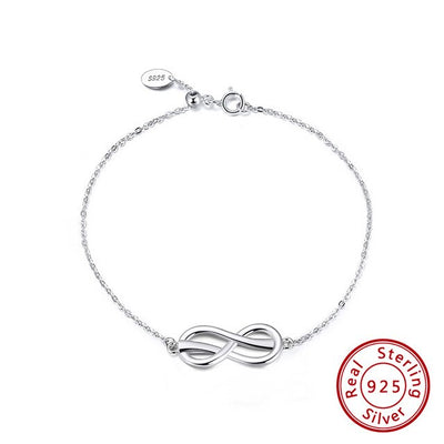 Pulsera de Plata 925 Infinito para Niña - Cadena Delicada - Image 5